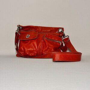 Roots Canada Genuine Leather Crossbody Bag
